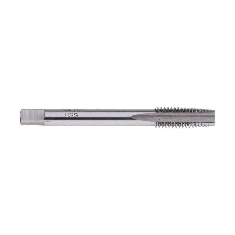 RS PRO Threading Tap, M8 Thread, Metric Standard, Straight Flute Taper, HSS, Right Hand, 72mm Length 152-108