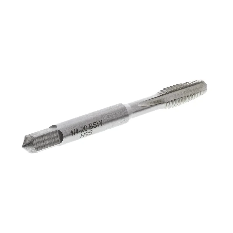 RS PRO Tap Set, 1/4 BSW Thread, BSW Standard, Straight Flute, Hand Tap, HSS Material, 66mm Length 152-136