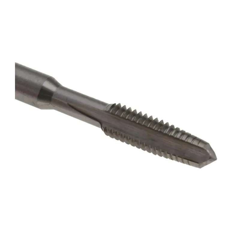 RS PRO Threading Tap M4 Thread Metric Standard Hand Tap 53mm Length Blue Stream Tempered 152-316