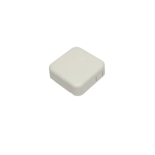 Hammond 1551SNAP Series Plastic General Purpose Enclosure with Grey Lid, IP30, 20mm x 60mm x 60mm 1551SNAP3GY