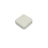 Hammond 1551SNAP Series Plastic General Purpose Enclosure with Grey Lid, IP30, 20mm x 60mm x 60mm 1551SNAP3GY