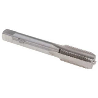 RS PRO 2-Piece M16 Thread Metric Standard Straight Flute Hand Tap Set HSS 152-435