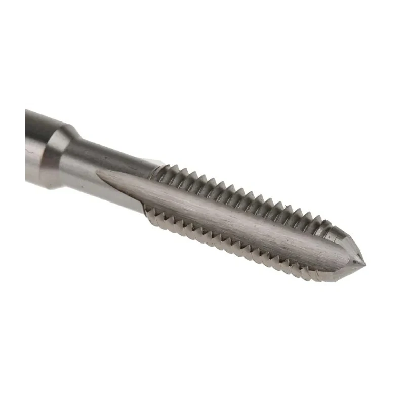 RS PRO Threading Tap M6 Thread Metric Standard HSS Straight Flute Bottom Hand Tap 66mm Length 152-542