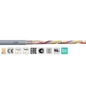 Igus chainflex CF240 Screened Data Cable 3 Cores 0.14mm² 26 AWG PVC Grey Sheath 100m CF240
