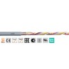 Igus chainflex CF240 Screened Data Cable 3 Cores 0.14mm² 26 AWG PVC Grey Sheath 100m CF240