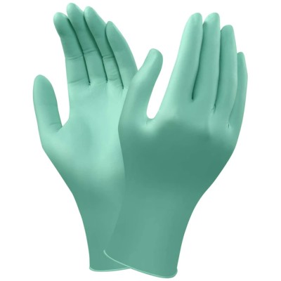 Ansell MICROFLEX NeoTouch 25-101 Green Neoprene Disposable Gloves Size XL 0.13mm Thickness 240mm Length 100 Gloves 25101100