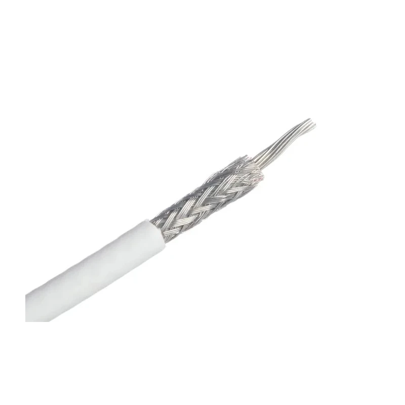 TE Connectivity SPEC 44 Series White Hook Up Wire 24 AWG 19 x 0.25 mm Core Strands 100 m Polyalkene 44A1111-24-9-9