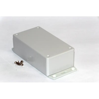 Hammond Flanged General Purpose ABS Plastic Enclosure IP54 40mm x 120mm x 65mm 1591CF2SGY