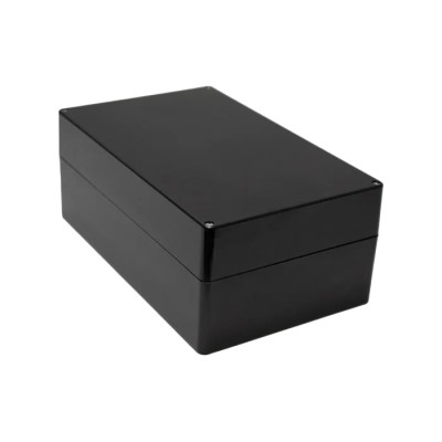 Hammond 1590ZGRPBK Series Fibreglass Reinforced Polyester Enclosure IP66 IK09 400 x 250 x 161 mm 
