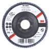 3M 566A Zirconia Aluminium Flap Disc, 115 mm Diameter, P40 Grit Coarse Grade, Quick Change Attachment 3M556D B61784