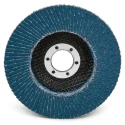 3M 566A Zirconia Aluminium Flap Disc 115 mm Fine Grade P120 Grit Quick Change 3M556D B61791