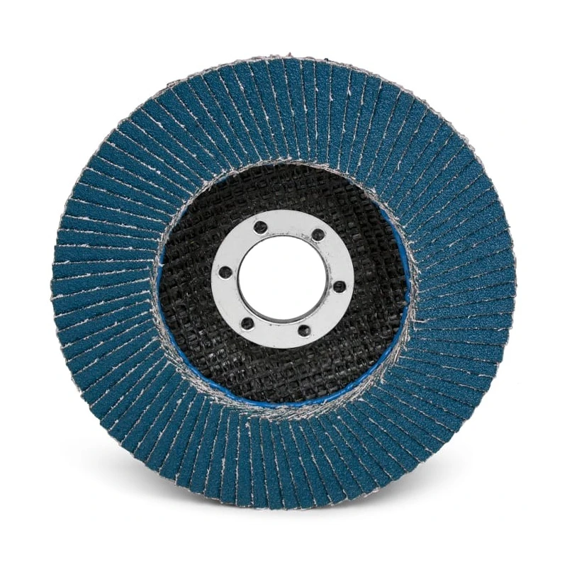 3M 566A Zirconia Aluminium Flap Disc 115 mm Fine Grade P120 Grit Quick Change 3M556D B61791