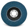 3M 566A Zirconia Aluminium Flap Disc 115 mm Fine Grade P120 Grit Quick Change 3M556D B61791