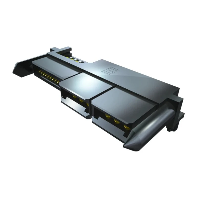 Samtec LPHS Series Straight Press Fit PCB Socket 24-Contact 2-Row 1.27 mm Pitch Solder LPHS-04-24-L-VP1-GP