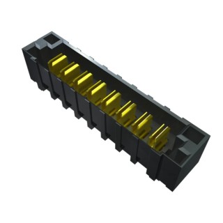 Samtec PET Series Right Angle Through Hole PCB Header 4 Contact, 6.35 mm Pitch, 1 Row, Shrouded PET-04-01-L-RA-SD