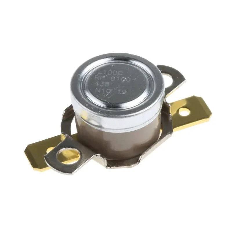 Honeywell Bi-Metallic Thermostat, Closes at 100°C, Max 186°C, Automatic Reset, SPST-NC, 10A Contact Current 2455RP-91000438