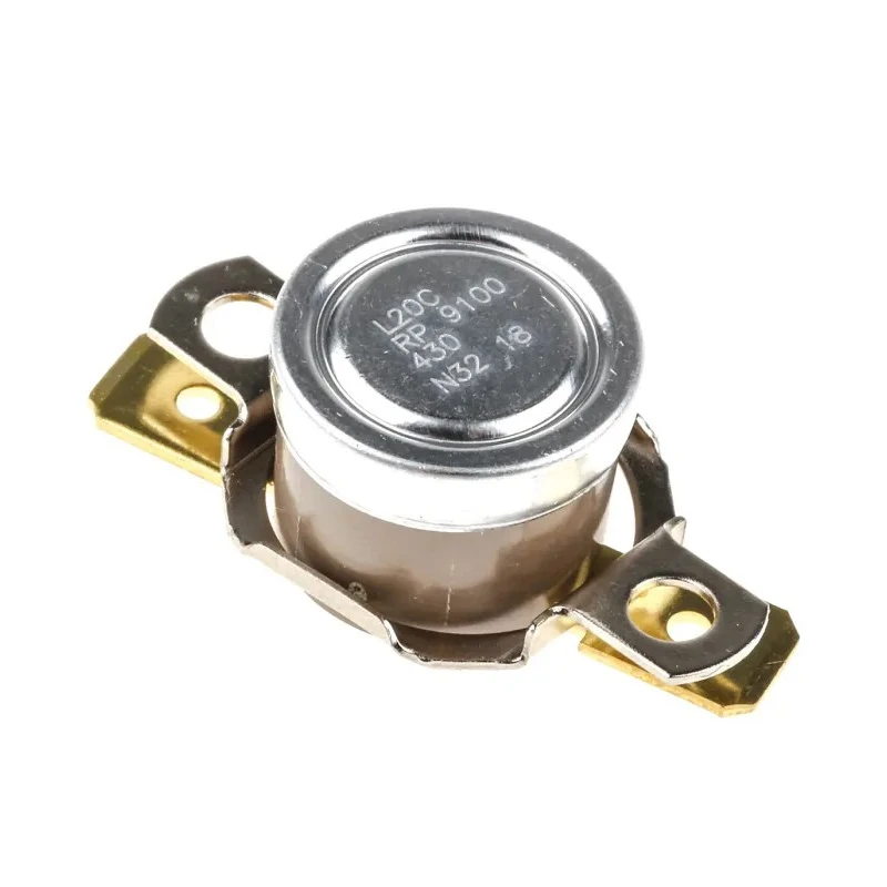 Honeywell Technologies Bi-Metallic Thermostat, Closes at 10 °C, 186 °C Max, Automatic Reset, SPST, 10 A 2455RP-91000430