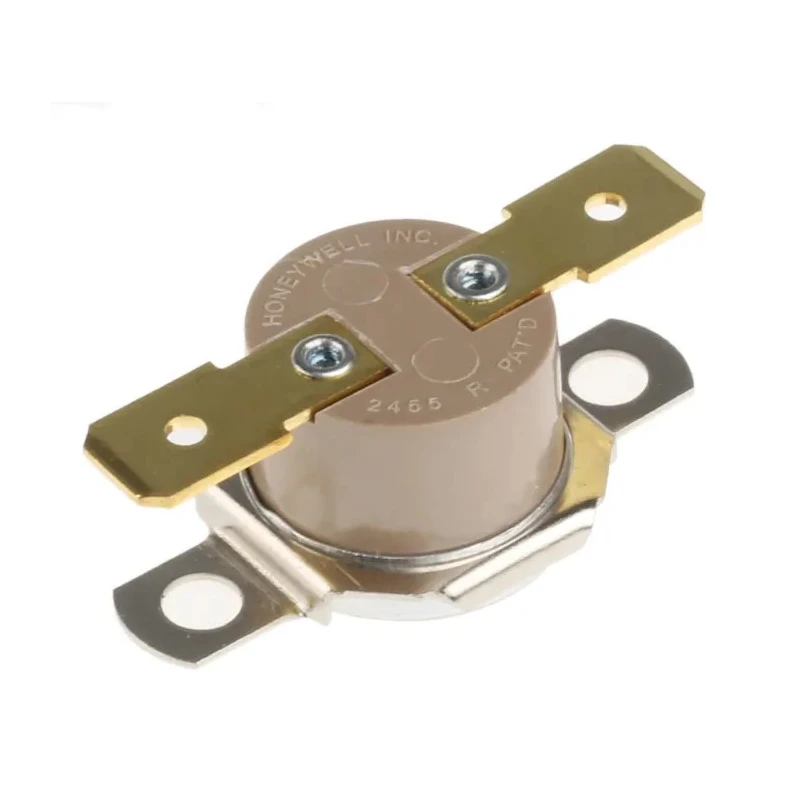 Honeywell Technologies Bi-Metallic Thermostat, Closes at 35°C, 186°C Max Open On Rise, SPST 10A 250VAC 2455RP-91000433