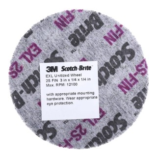 3M XL-UW Silicon Carbide Abrasive Wheel 75 mm Diameter, Fine Grade, 6 mm Thickness XL-UW 09833