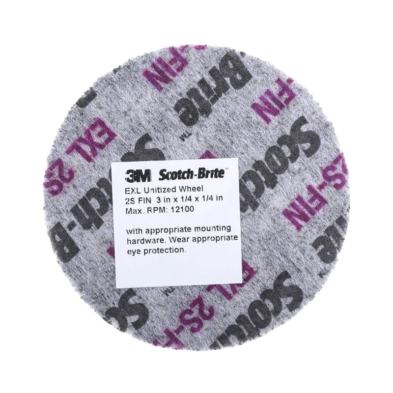 3M XL-UW Silicon Carbide Abrasive Wheel 75 mm Diameter, Fine Grade, 6 mm Thickness XL-UW 09833