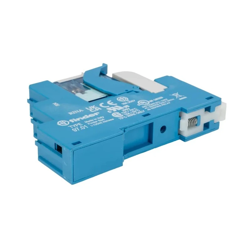 Finder 4C Series Electromechanical Interface Relay, DIN Rail Mount, 24V DC Coil, SPDT Contact, 16A 4C.01.9.024.0050SPA