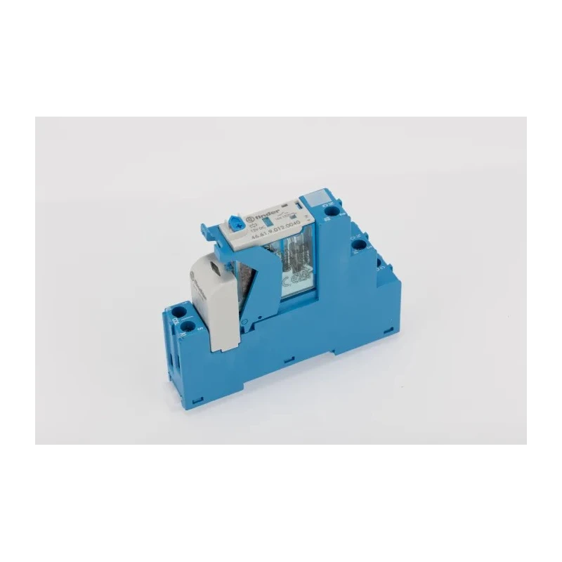Finder 4C Series Electromechanical Interface Relay, DIN Rail Mount, 12V DC Coil, SPDT Contact, 16A Load 4C.01.9.012.0050SPA