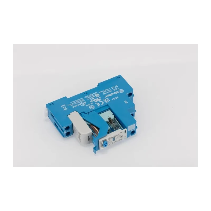 Finder 4C Series Electromechanical Interface Relay, DIN Rail Mount, 12V DC Coil, SPDT Contact, 16A Load 4C.01.9.012.0050SPA