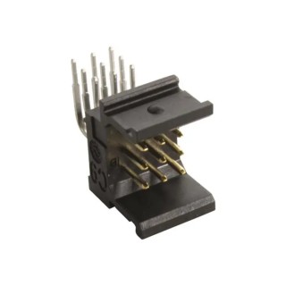HARTING har-modular Series Angled Surface PCB Header, 9 Contacts, 2.54 mm Pitch, 3 Row, Shrouded 02519091102