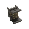 HARTING har-modular Series Straight Surface PCB Header 9 Contacts 2.54 mm Pitch 3 Row Shrouded 02539091101