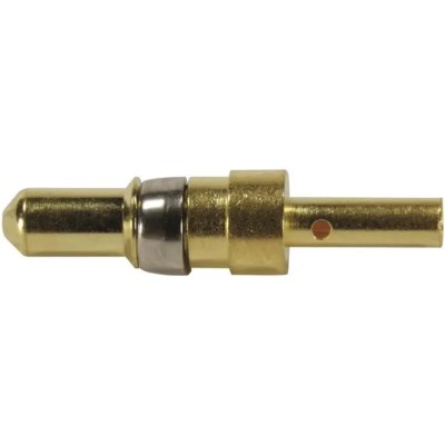 HARTING DIN 41612 Series Male Crimp Contact 20A Current 12 AWG Wire Size 125°C Max Operating Temperature 09030006114