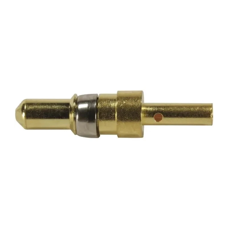 HARTING DIN 41612 Series Male Crimp Contact 20A Current 12 AWG Wire Size 125°C Max Operating Temperature 09030006114