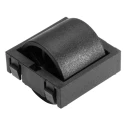 RS PRO Zinc Plated Steel Round Conveyor Roller 24 mm Diameter x 33.3 mm Length Flange Fixing 125N Dynamic Load 229-9180