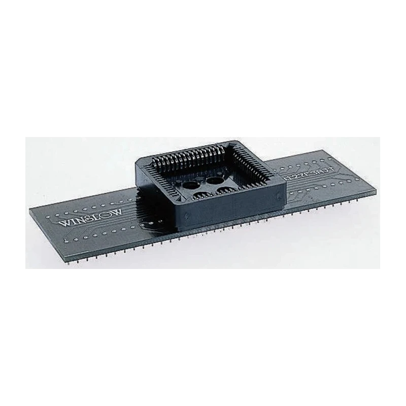 Winslow Straight Through Hole Mount 2.54 mm Pitch IC Socket Adapter PLCC to DIP WA020127FSAJTRC