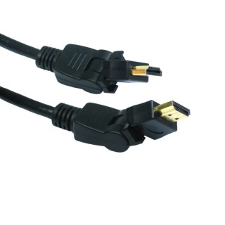 RS PRO 5 m High Speed Male HDMI to Male HDMI Cable Black 229-9955