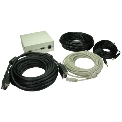 RS PRO Female Audio & Video Faceplate with 4-Port Modular Connectors HDMI VGA RJ45 130mm Width 51mm Height 229-9947