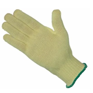 Liscombe White Para Aramid Cut Resistant Gloves Size 10 Heavyweight Hi-Cut Kevlar Coating LN639-10