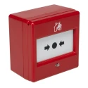 Eaton Red Fire Alarm Call Point, Break Glass Operated, Outdoor Resettable, Mains-Powered EF201BWCP