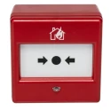 Eaton Red Fire Alarm Call Point, Break Glass Operated, Outdoor Resettable, Mains-Powered EF201BWCP