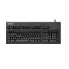 Cherry Wired PS2, USB Standard Keyboard QWERTY UK Layout Black Industrial Grade 50mm Height 470mm Width G80-3000LPCGB-2