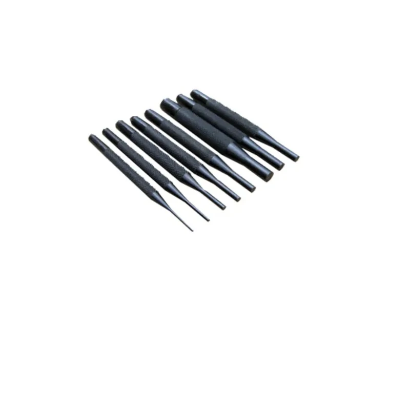 RS PRO 8-Piece Punch Set, Parallel Pin Punch, 101.6mm Overall Length 230-0119