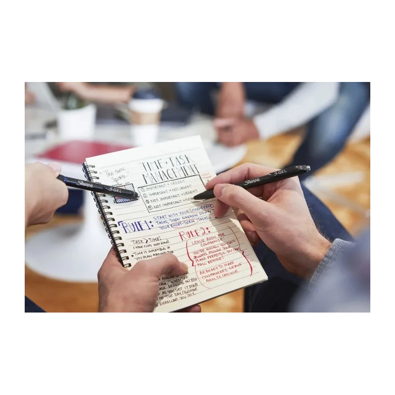 Sharpie Gel Pen Black, 0.7 mm Tip Size 2136598