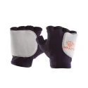 Impacto Blue, Grey Nylon Work Gloves Size 2XL with Visco-Elastic Polymer Coating 503-10-2XL