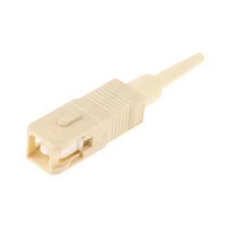 RS PRO SC Multimode Simplex Fibre Optic Connector 127 μm Fibre Size, 0.3dB Insertion Loss 156-213