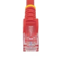 StarTech.com Cat6 Ethernet Cable 4 Core, Red, 1.5 m, Unshielded Unscreened Patch Cord PVC 