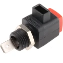 Schutzinger 6.3 mm Red Insulated Terminal Post, 300V, 16A Polyamide Body ESD798 RED
