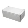 Hammond 1555 Series Grey Grey Lid ABS Enclosure IP66 40.6 mm x 66 mm x 66 mm 1555BGY