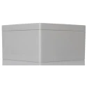 Hammond 1554 Series Grey Lid Polycarbonate Enclosure IP68 88.9 mm Height 160 mm Width 160 mm 1554S2GY