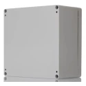 Hammond 1554 Series Grey Lid Polycarbonate Enclosure IP68 88.9 mm Height 160 mm Width 160 mm 1554S2GY