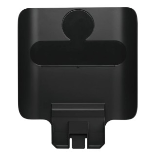 Rubbermaid Commercial Products Black Resin Waste Bin Lid for Slim Jim Recycling Station Starter Kit 2007910