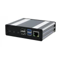 RS PRO Aluminium Raspberry Pi Case for use with Raspberry Pi 4 Silver 108 mm x 30 mm 230-9822